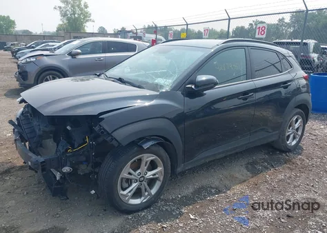2023 Hyundai Kona Sel from USA, damaged, VIN KM8K6CAB0PU993409
